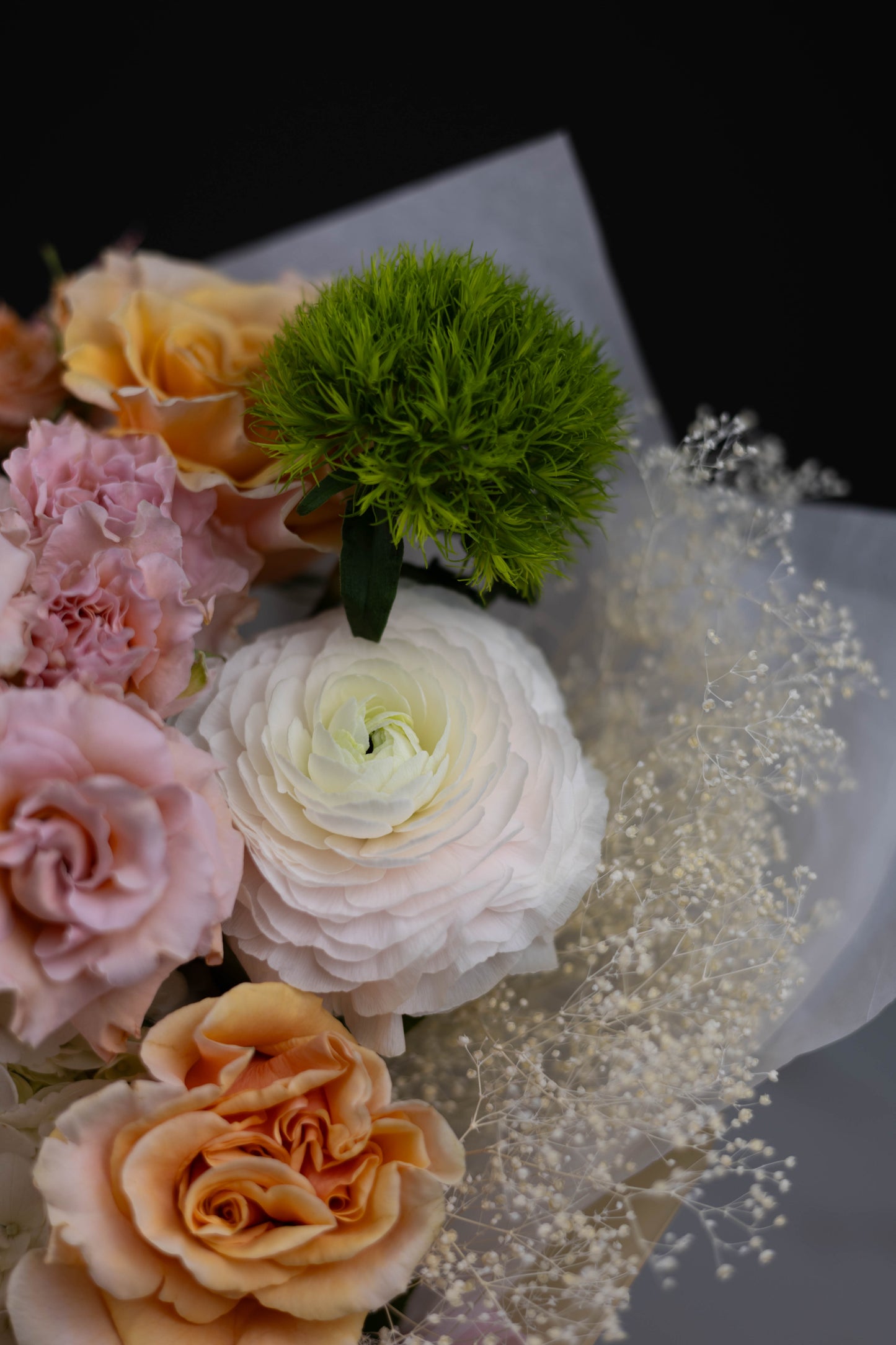 "Sunset Mirage" Yellow Pink Tropical Bouquet