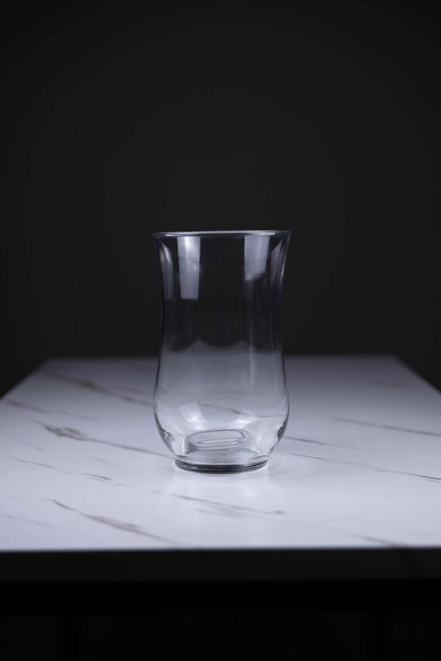 Curved Glass Vase