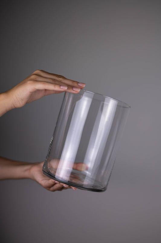 Clear Cylinder Vase