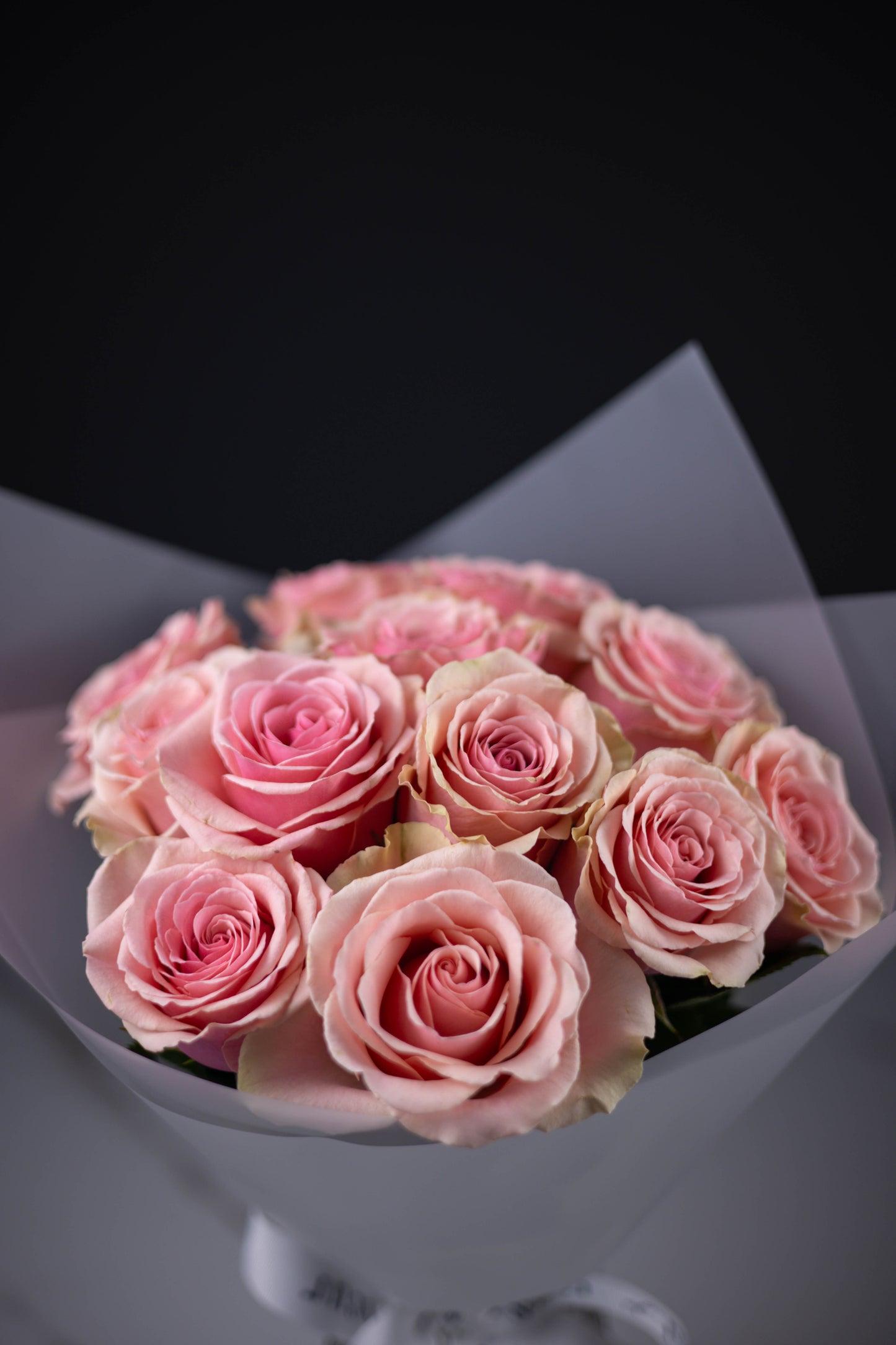 "Geraldine" Antique Pink Rose Bouquet