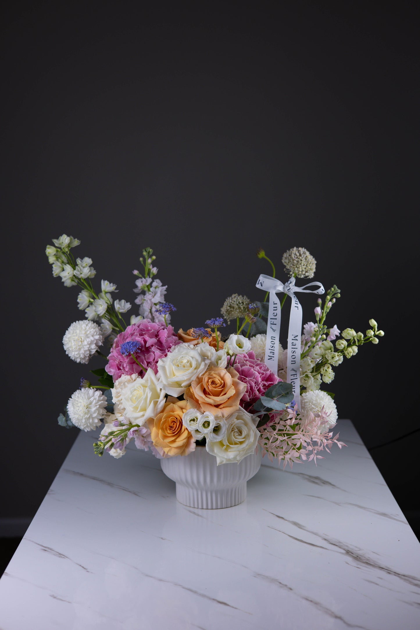 "Fête Florale" Elegant Floral Centerpiece
