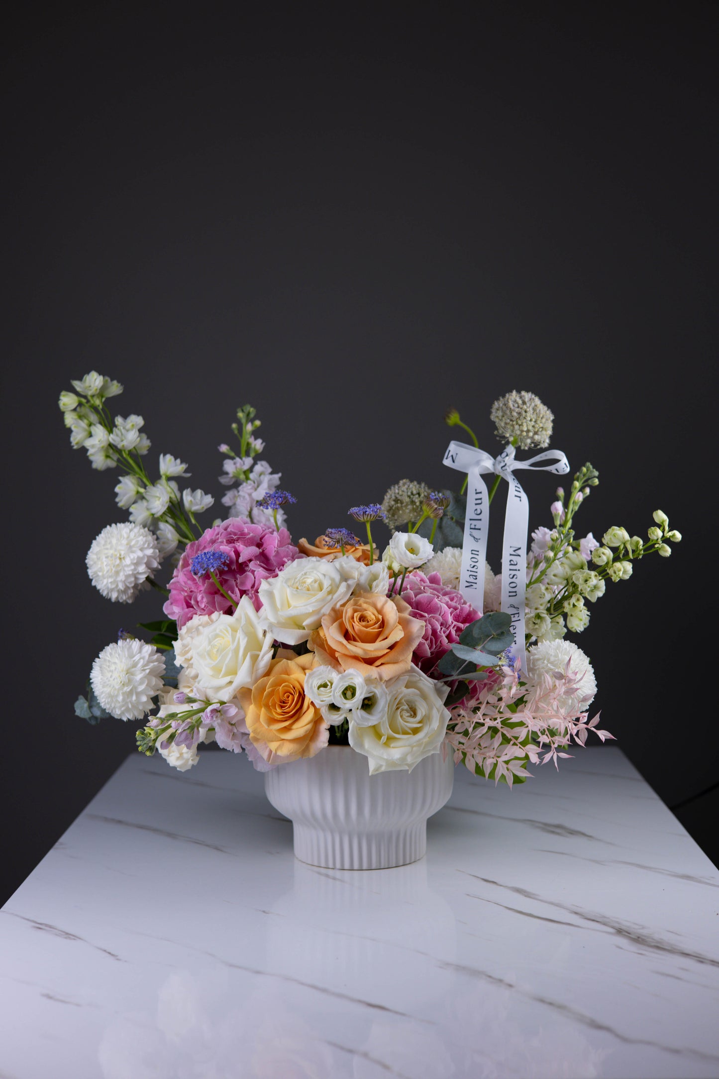 "Fête Florale" Elegant Floral Centerpiece