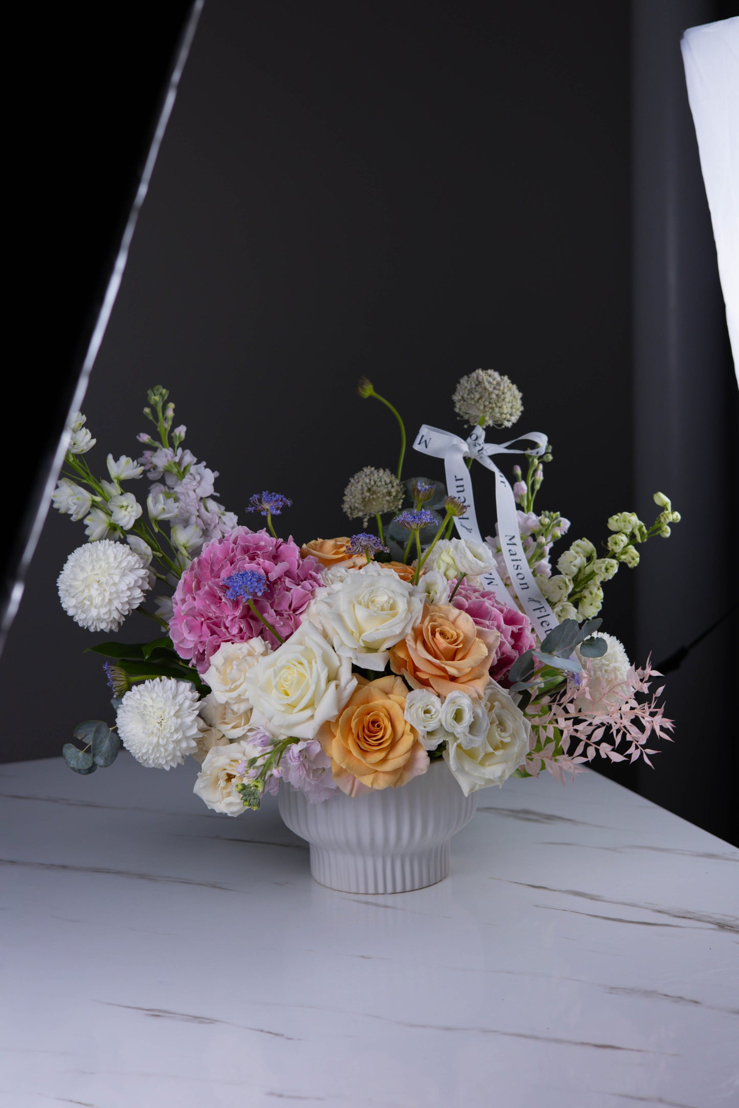 "Fête Florale" Elegant Floral Centerpiece