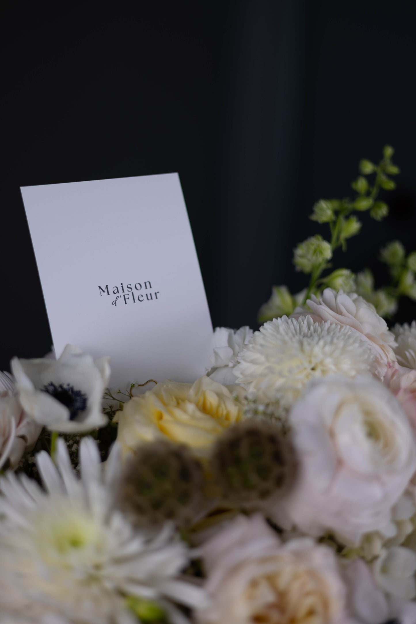 "Soleil d’Hiver" Couture Vase Arrangement