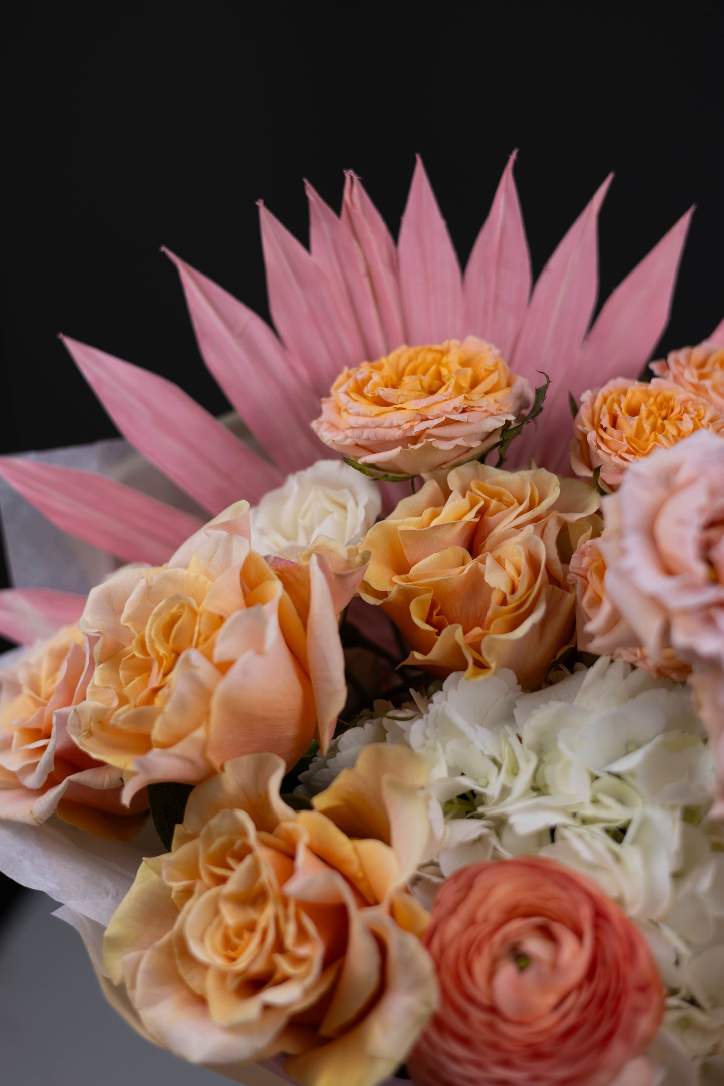"Sunset Mirage" Yellow Pink Tropical Bouquet