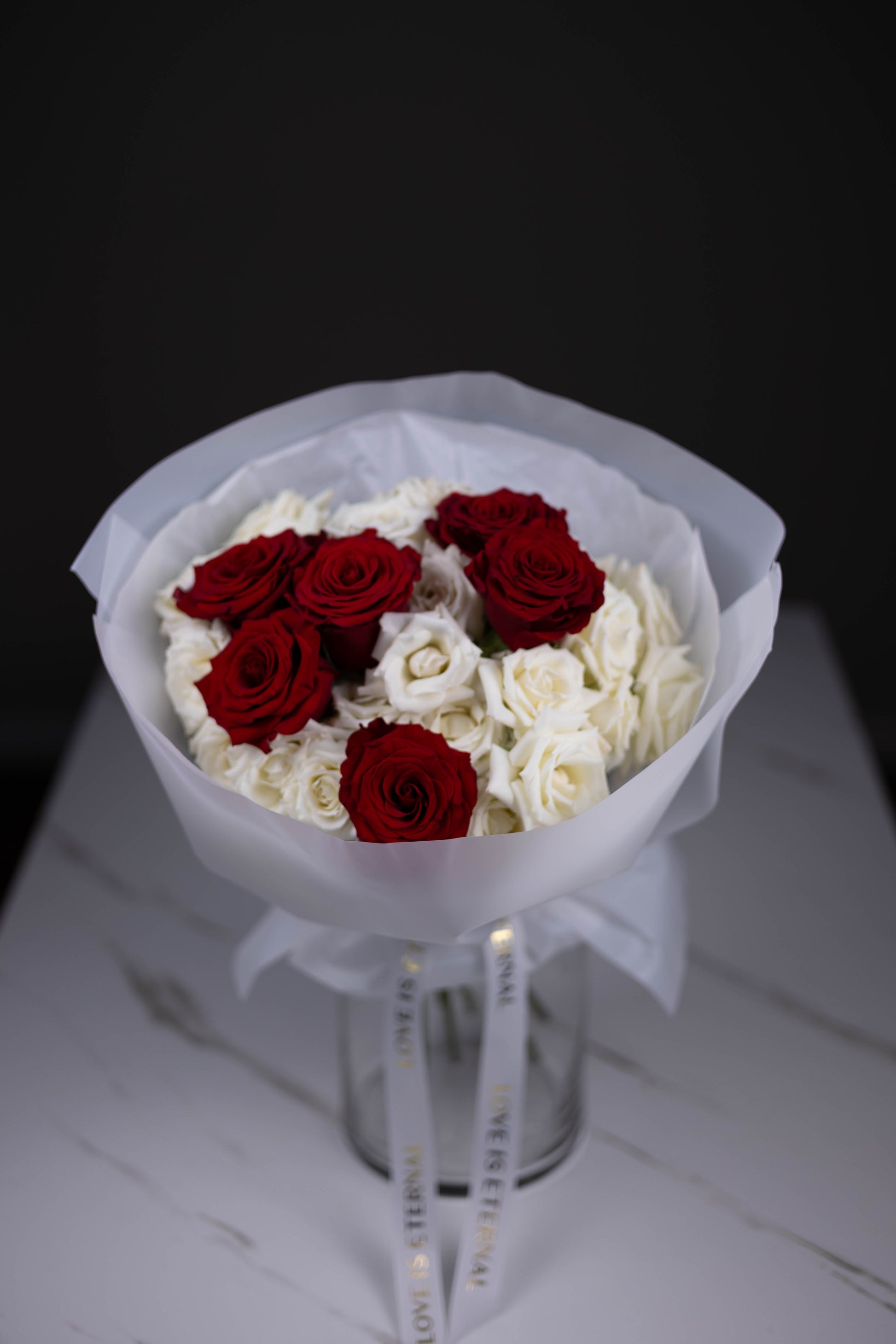 luxury romantic rose arrangement